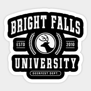 Bright Falls University Emblem Sticker